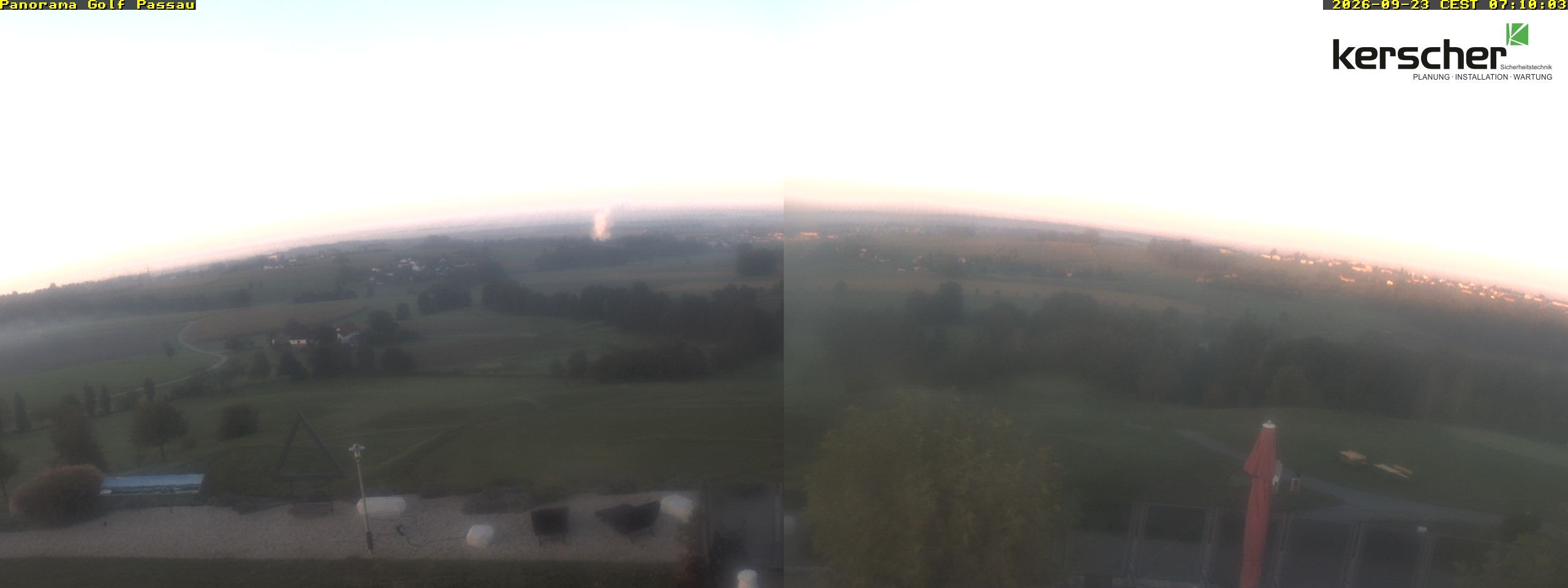 Archiv Foto Webcam Panorama Golf Passau in Fürstenzell