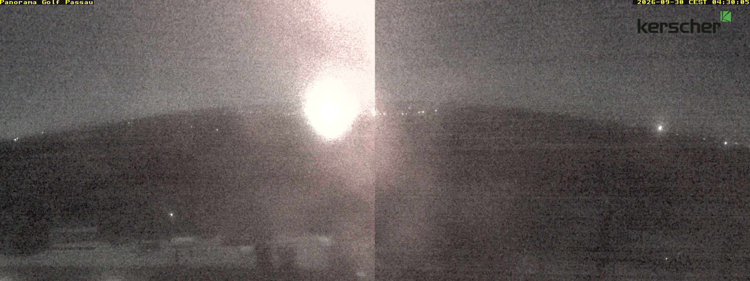 Archived image Webcam Panorama Golf Passau in Fürstenzell