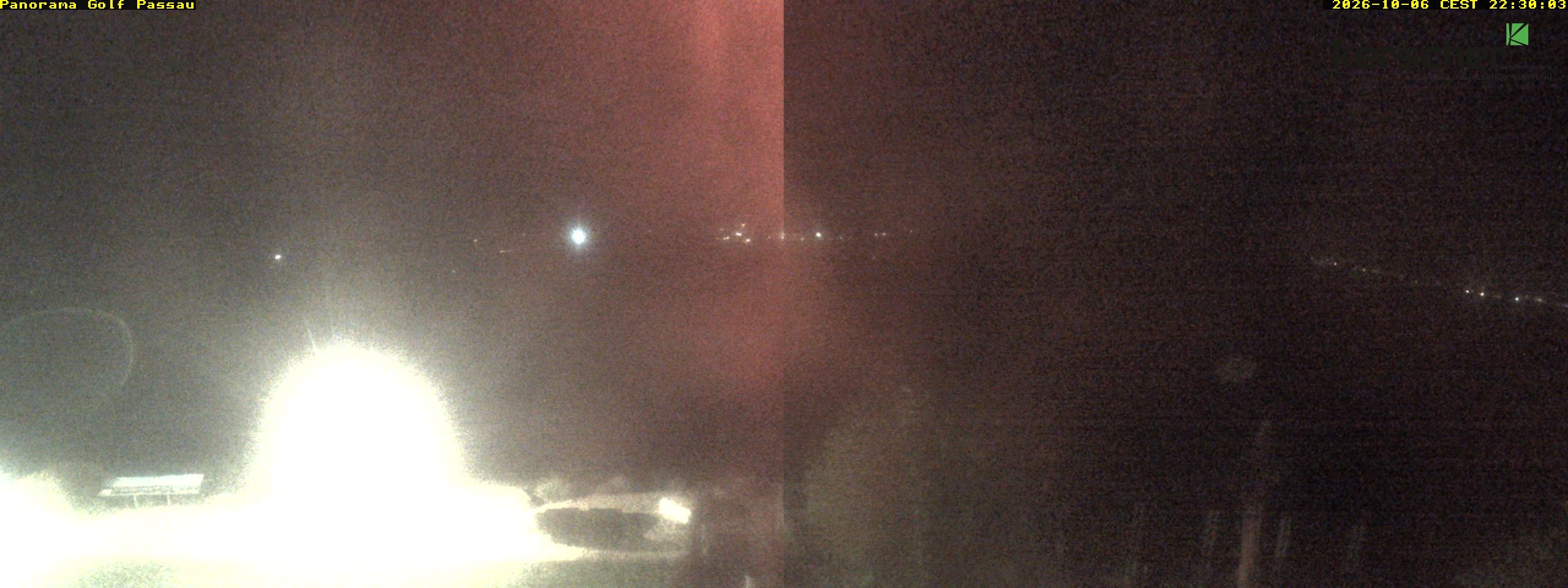 Archived image Webcam Panorama Golf Passau in Fürstenzell