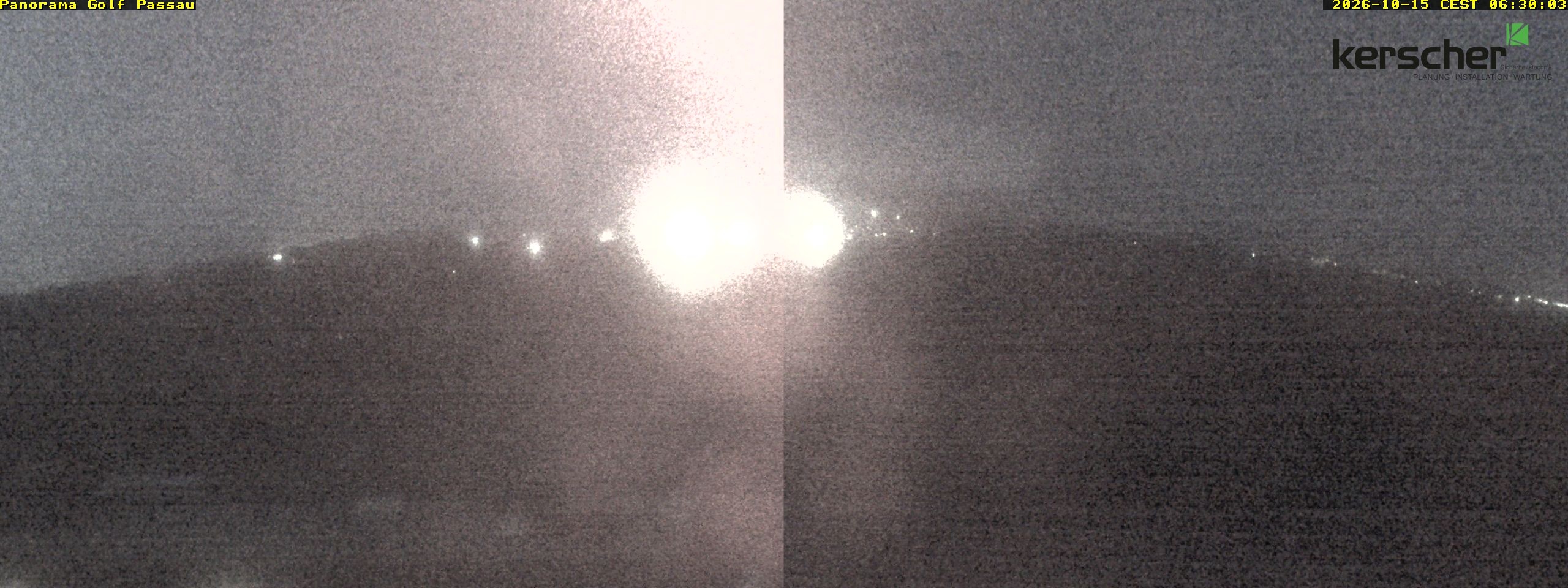 Archived image Webcam Panorama Golf Passau in Fürstenzell