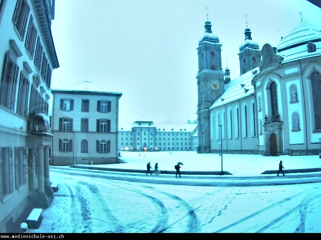 Archiv Foto Webcam Klosterplatz St. Gallen