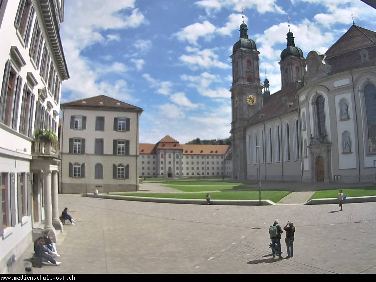 Archiv Foto Webcam Klosterplatz St. Gallen