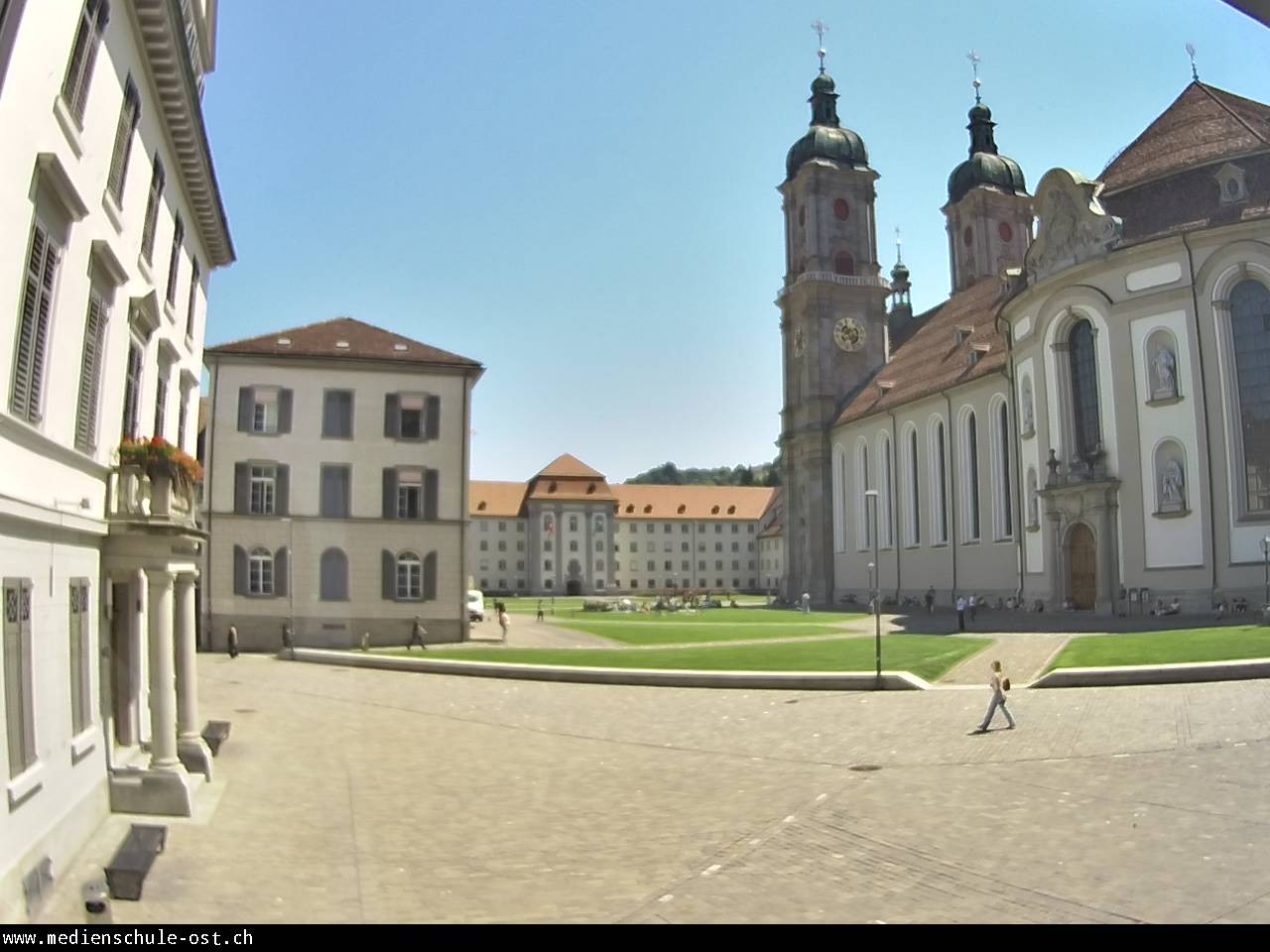 Archiv Foto Webcam Klosterplatz St. Gallen