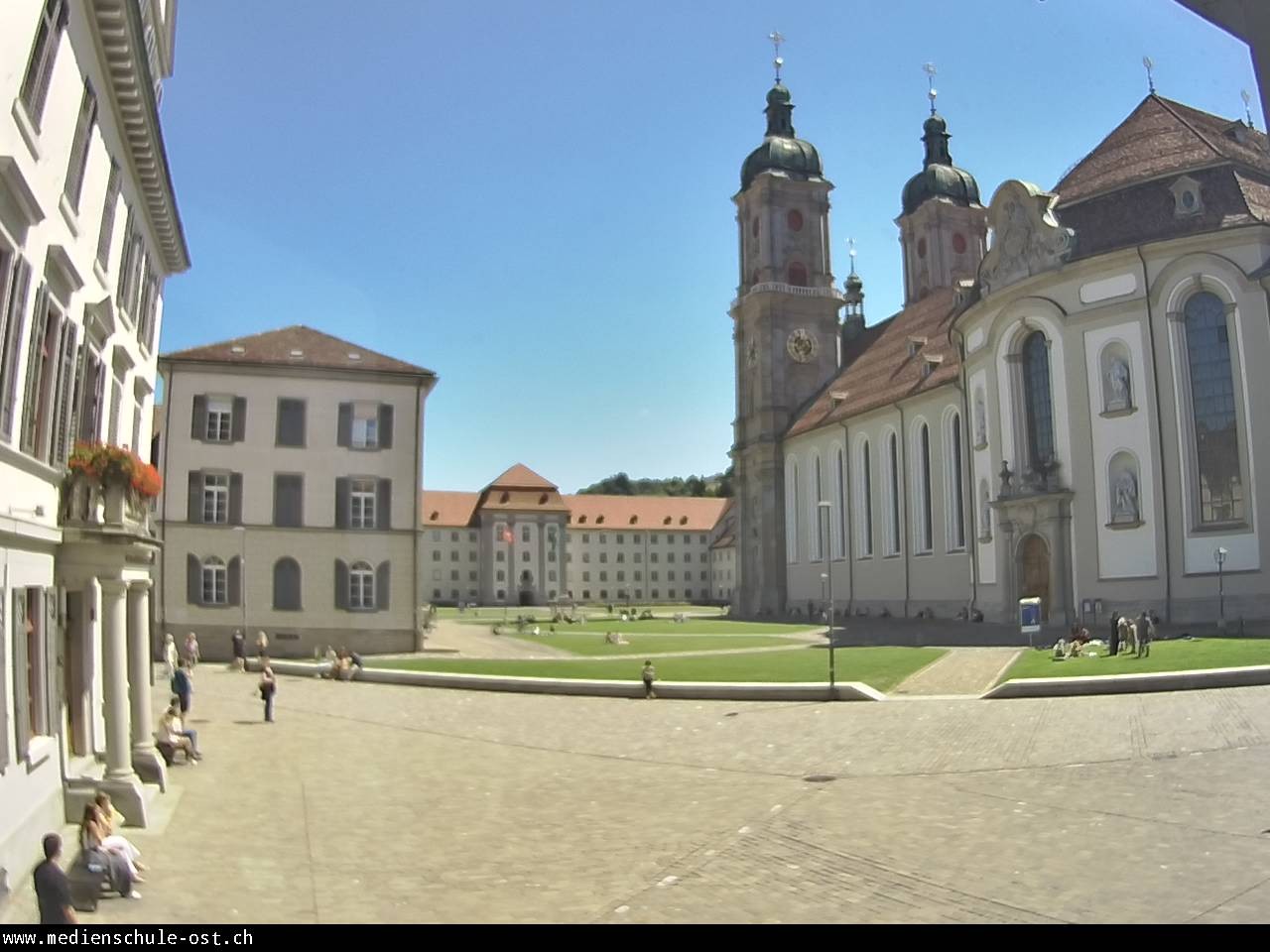 Archiv Foto Webcam Klosterplatz St. Gallen