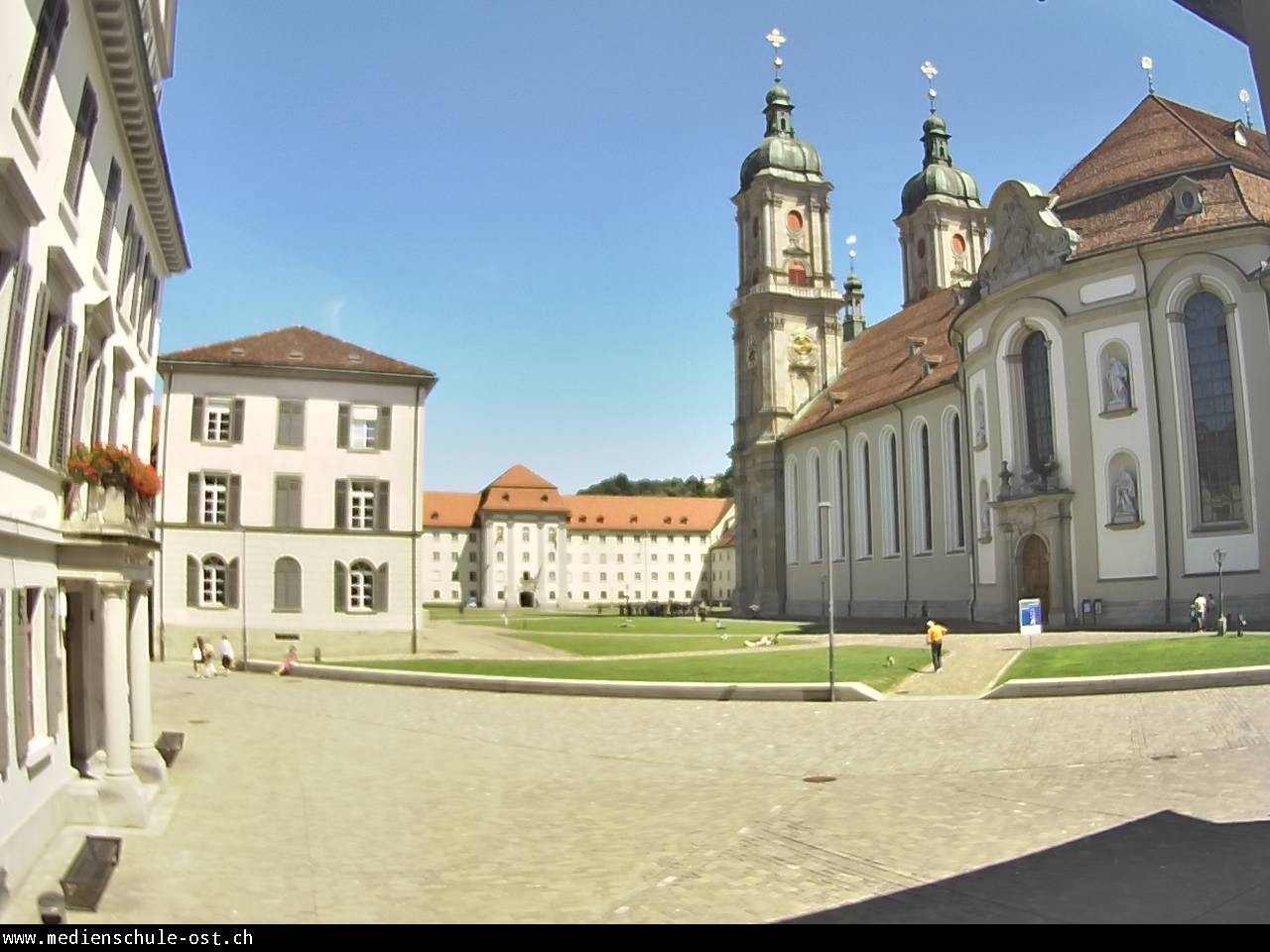 Archiv Foto Webcam Klosterplatz St. Gallen