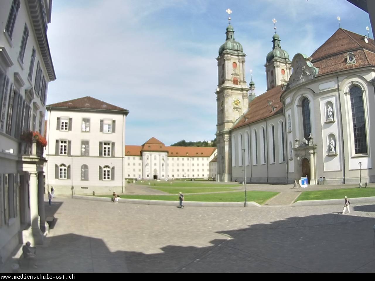 Archiv Foto Webcam Klosterplatz St. Gallen