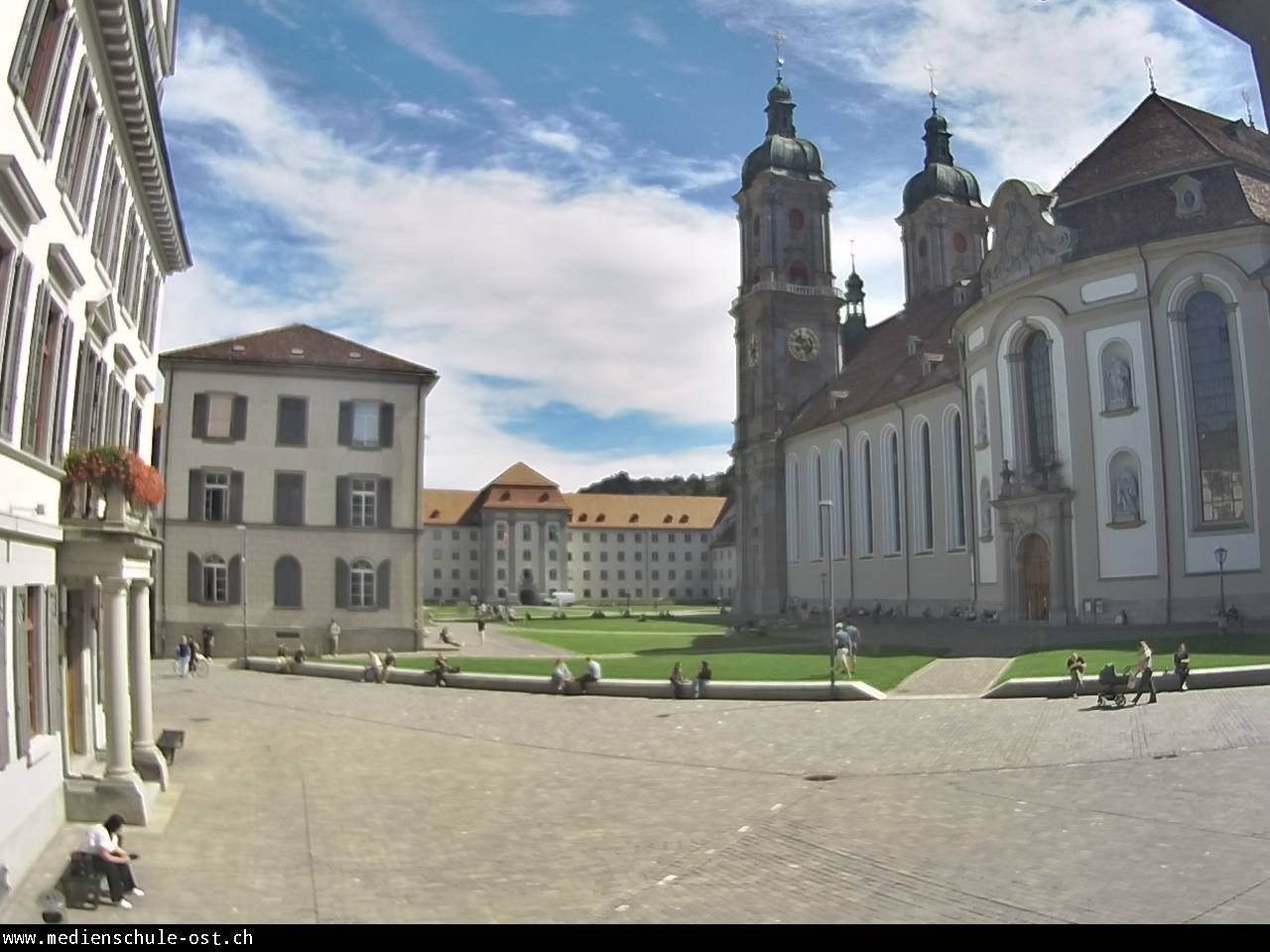 Archiv Foto Webcam Klosterplatz St. Gallen