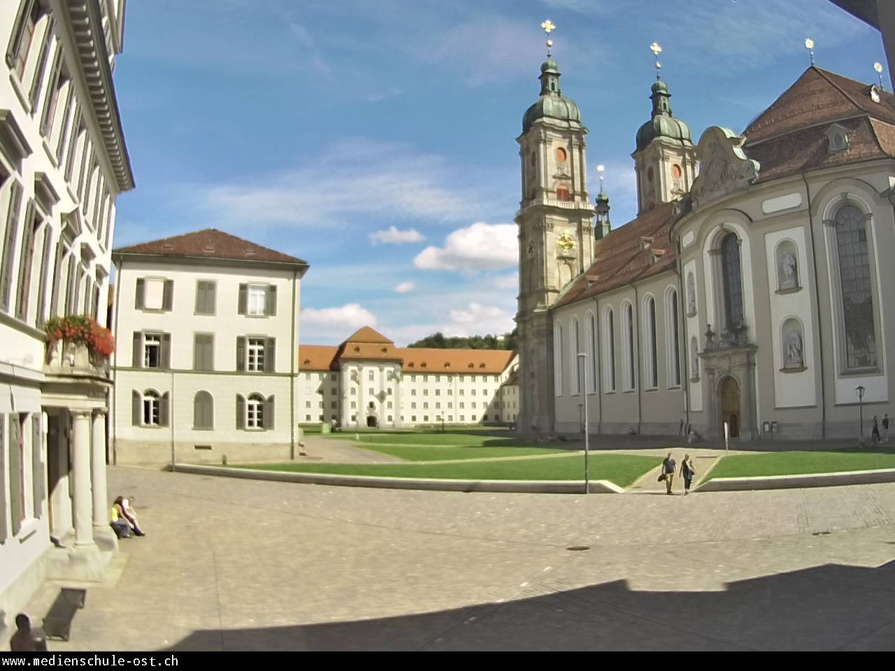 Archiv Foto Webcam Klosterplatz St. Gallen