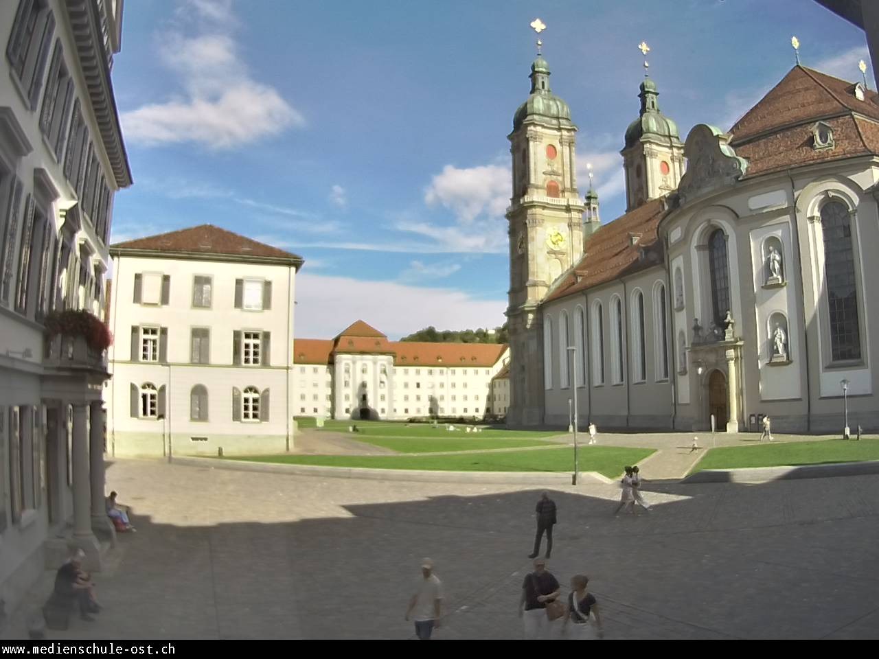 Archiv Foto Webcam Klosterplatz St. Gallen