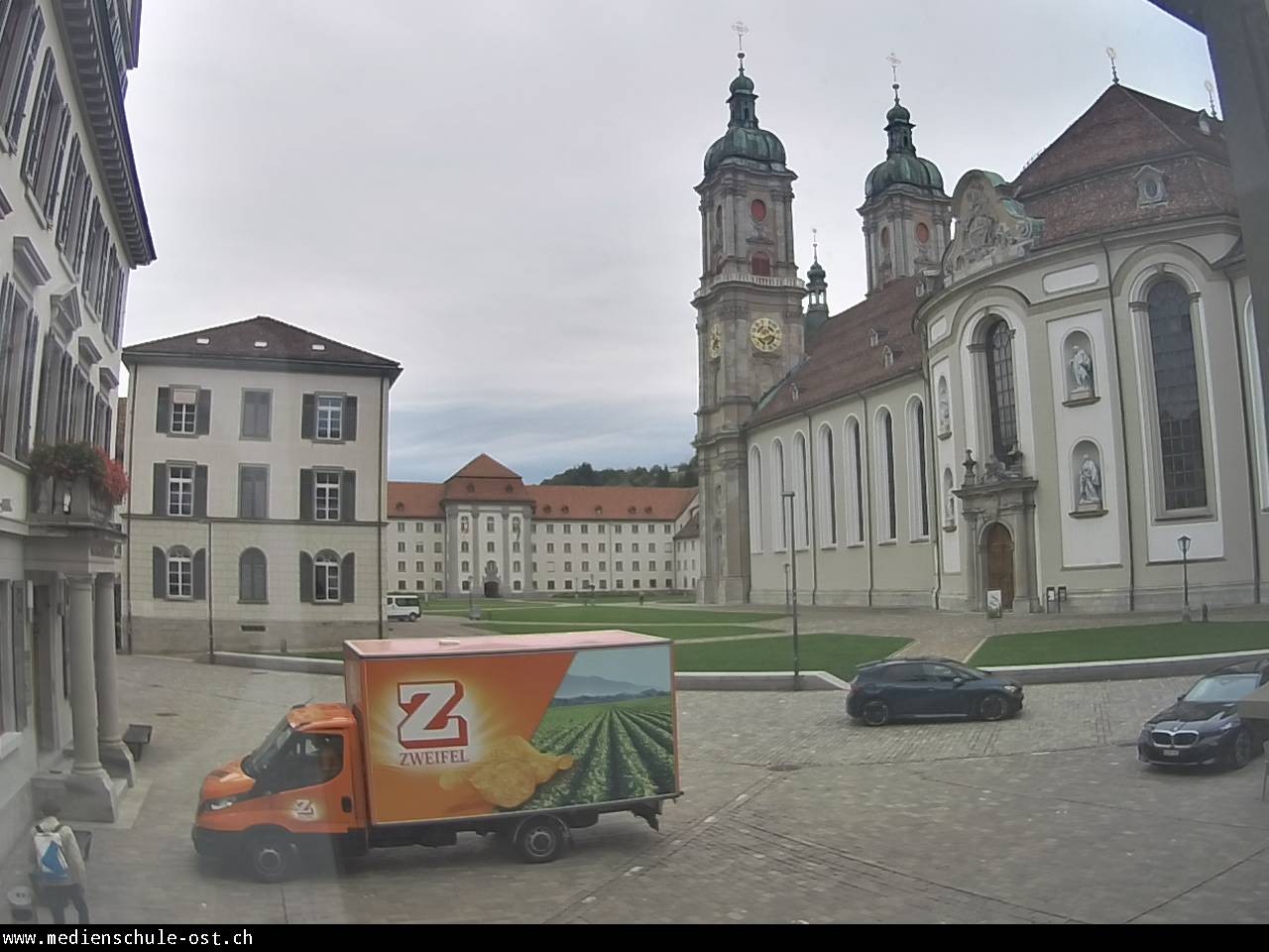 Archiv Foto Webcam Klosterplatz St. Gallen