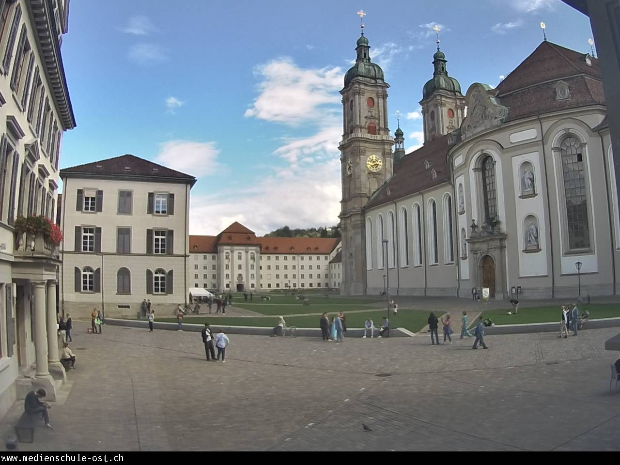 Archiv Foto Webcam Klosterplatz St. Gallen