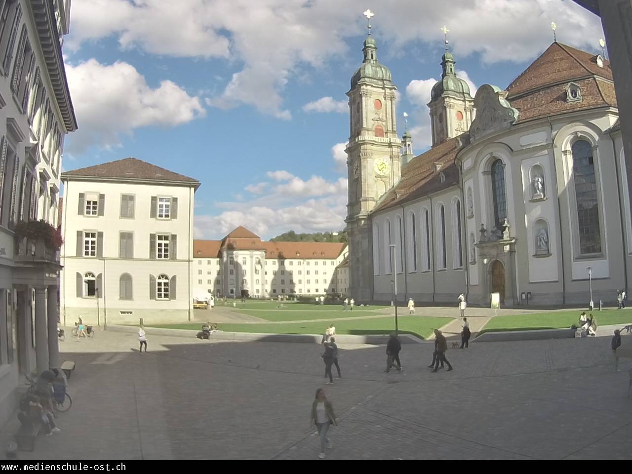 Archiv Foto Webcam Klosterplatz St. Gallen