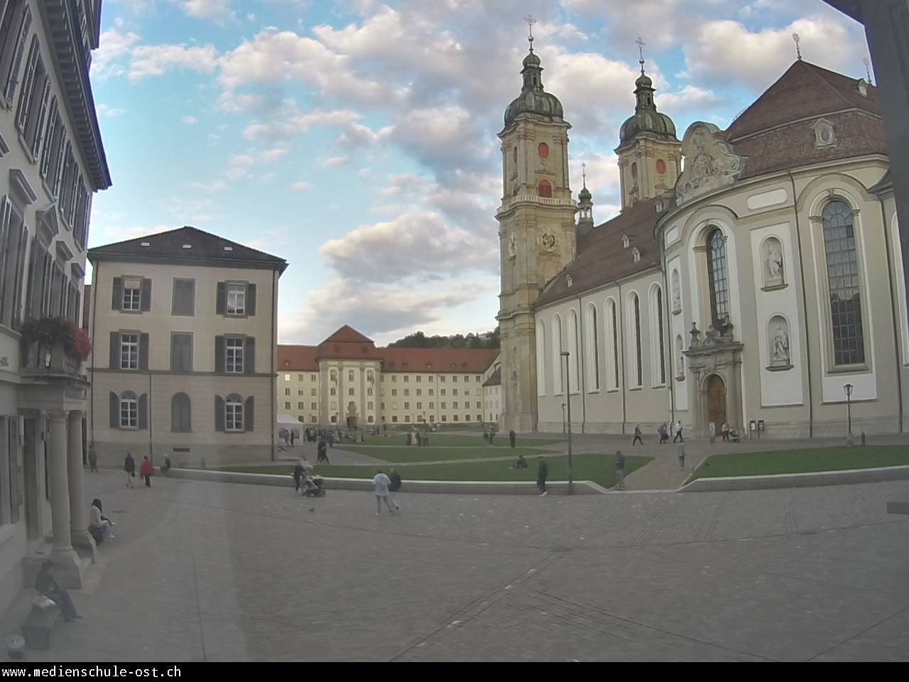 Archiv Foto Webcam Klosterplatz St. Gallen