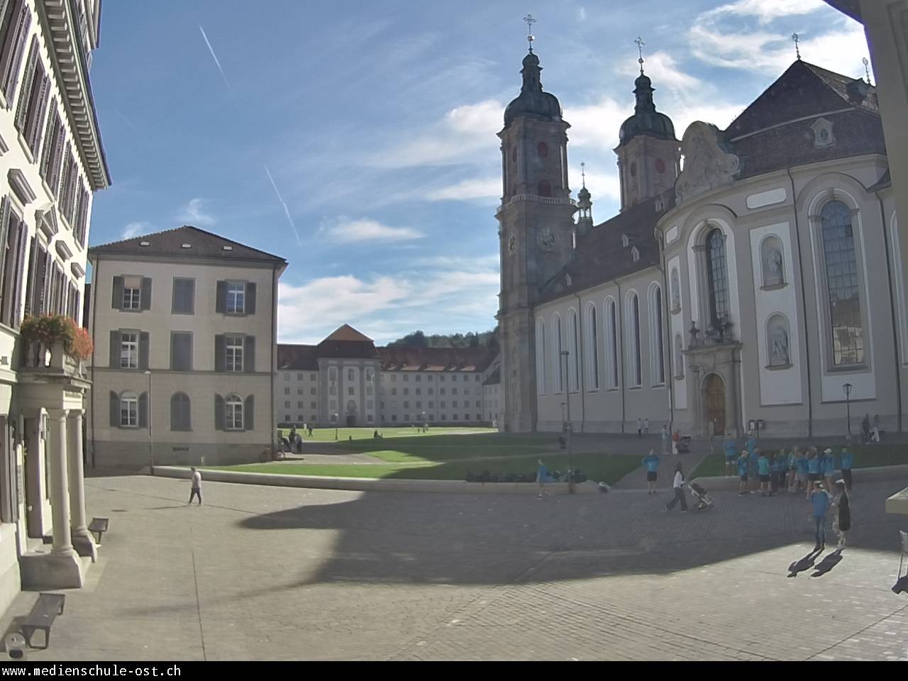 Archiv Foto Webcam Klosterplatz St. Gallen