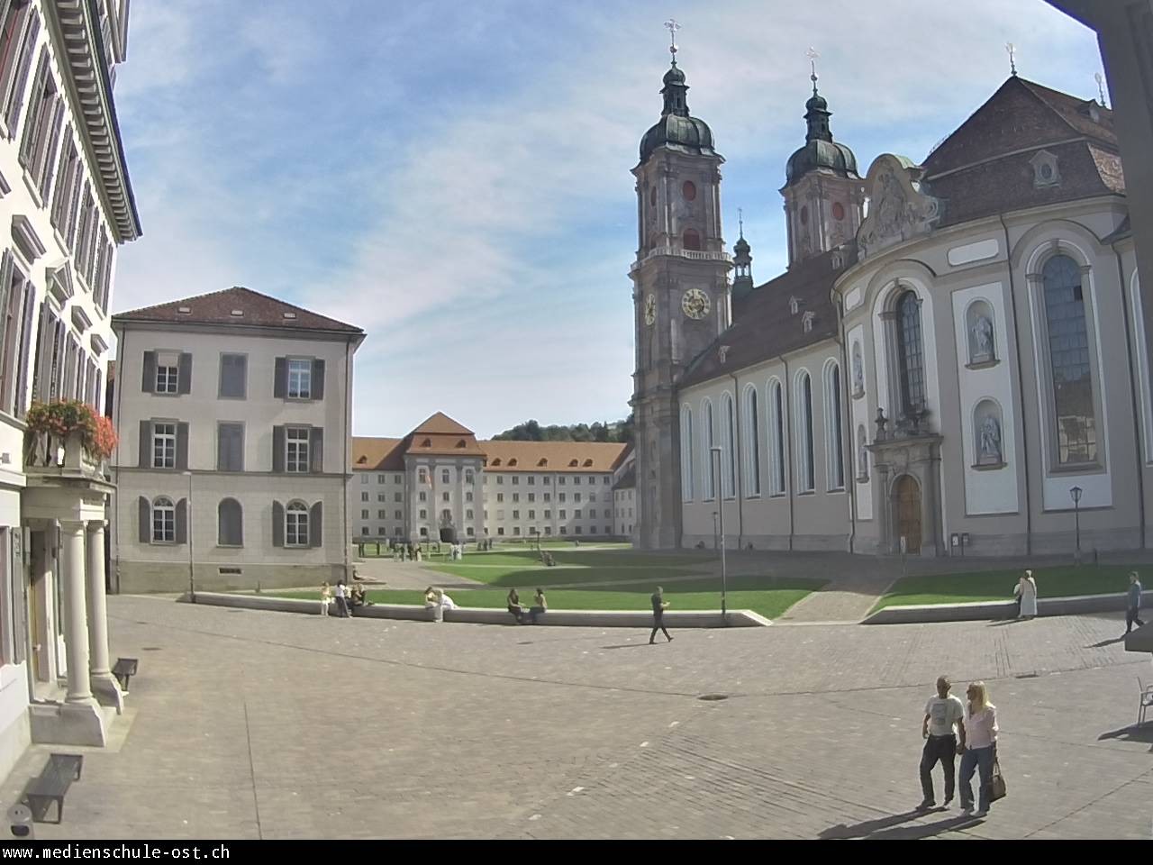 Archiv Foto Webcam Klosterplatz St. Gallen