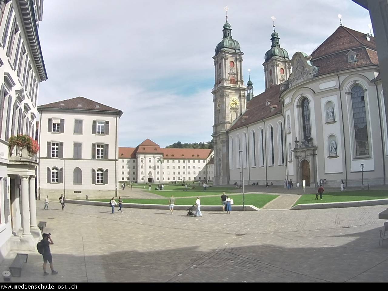 Archiv Foto Webcam Klosterplatz St. Gallen