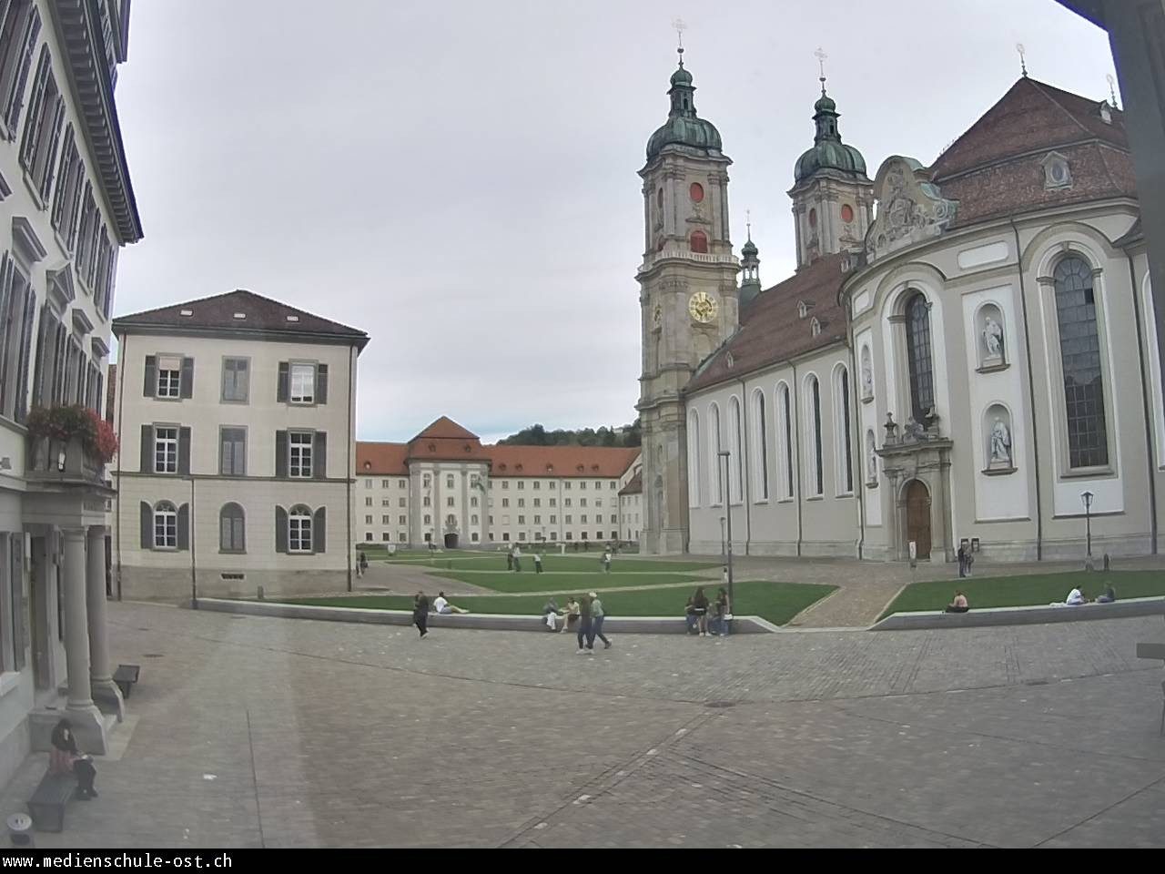 Archiv Foto Webcam Klosterplatz St. Gallen