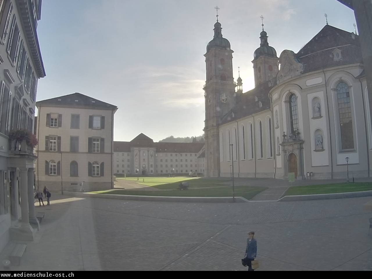 Archiv Foto Webcam Klosterplatz St. Gallen