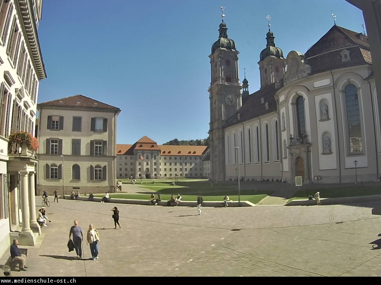 Archiv Foto Webcam Klosterplatz St. Gallen