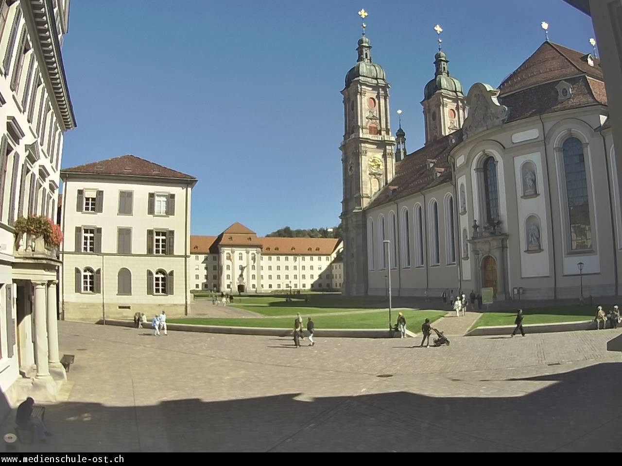 Archiv Foto Webcam Klosterplatz St. Gallen