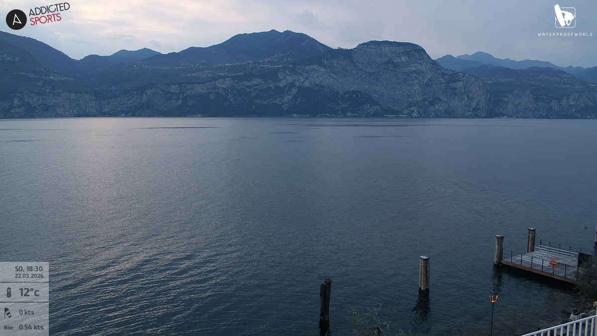 Archived image Webcam Lake Garda - Brenzone