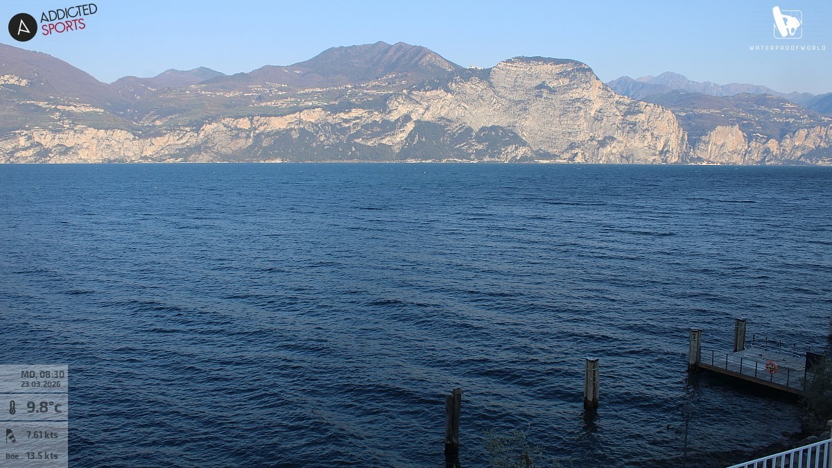 Archived image Webcam Lake Garda - Brenzone