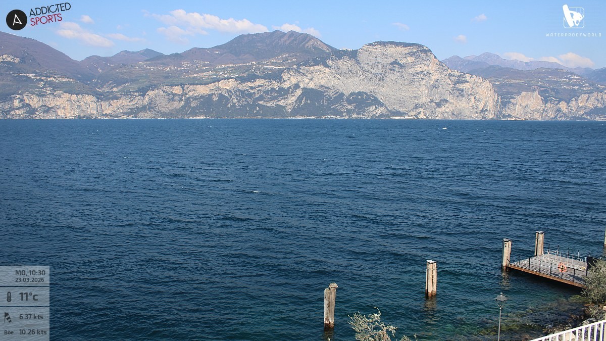 Archived image Webcam Lake Garda - Brenzone