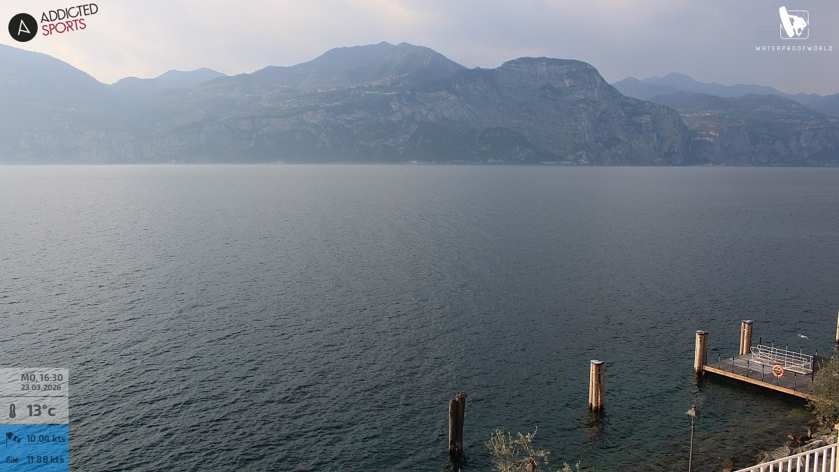Archived image Webcam Lake Garda - Brenzone