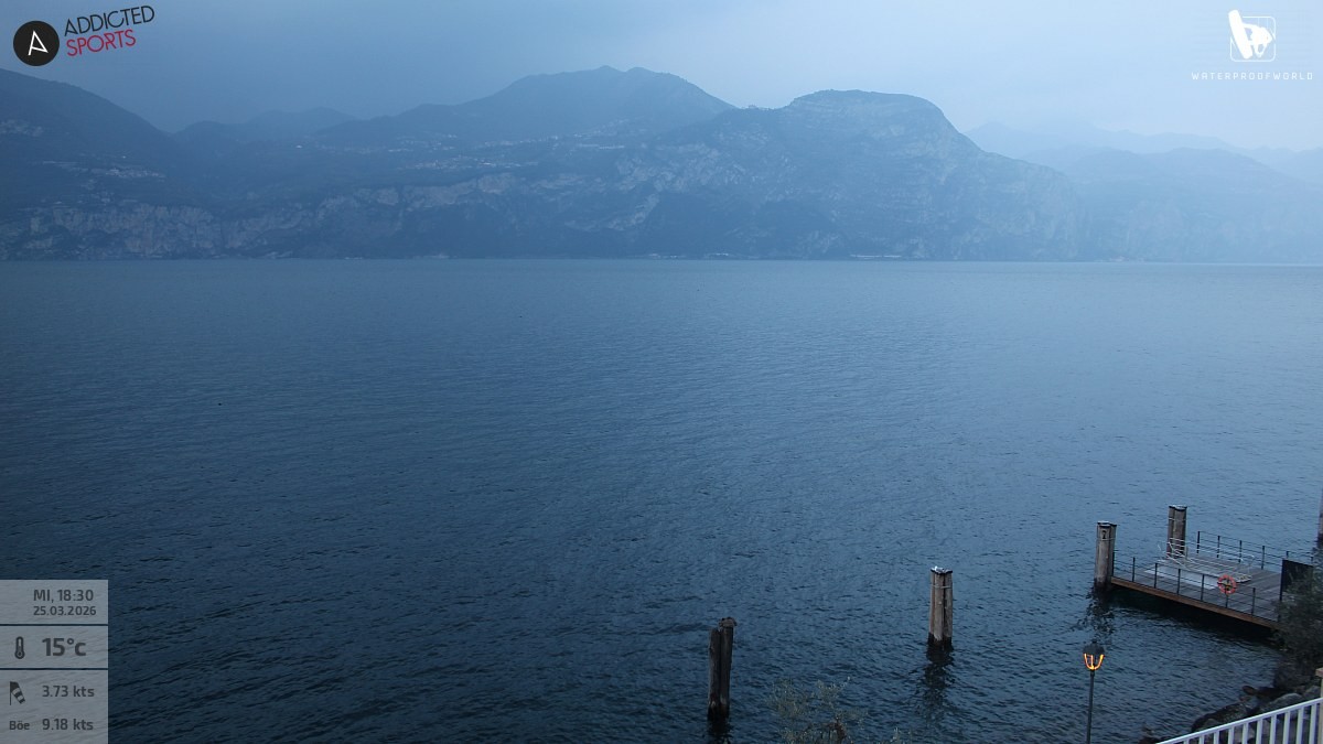 Archiv Foto Webcam Gardasee - Brenzone