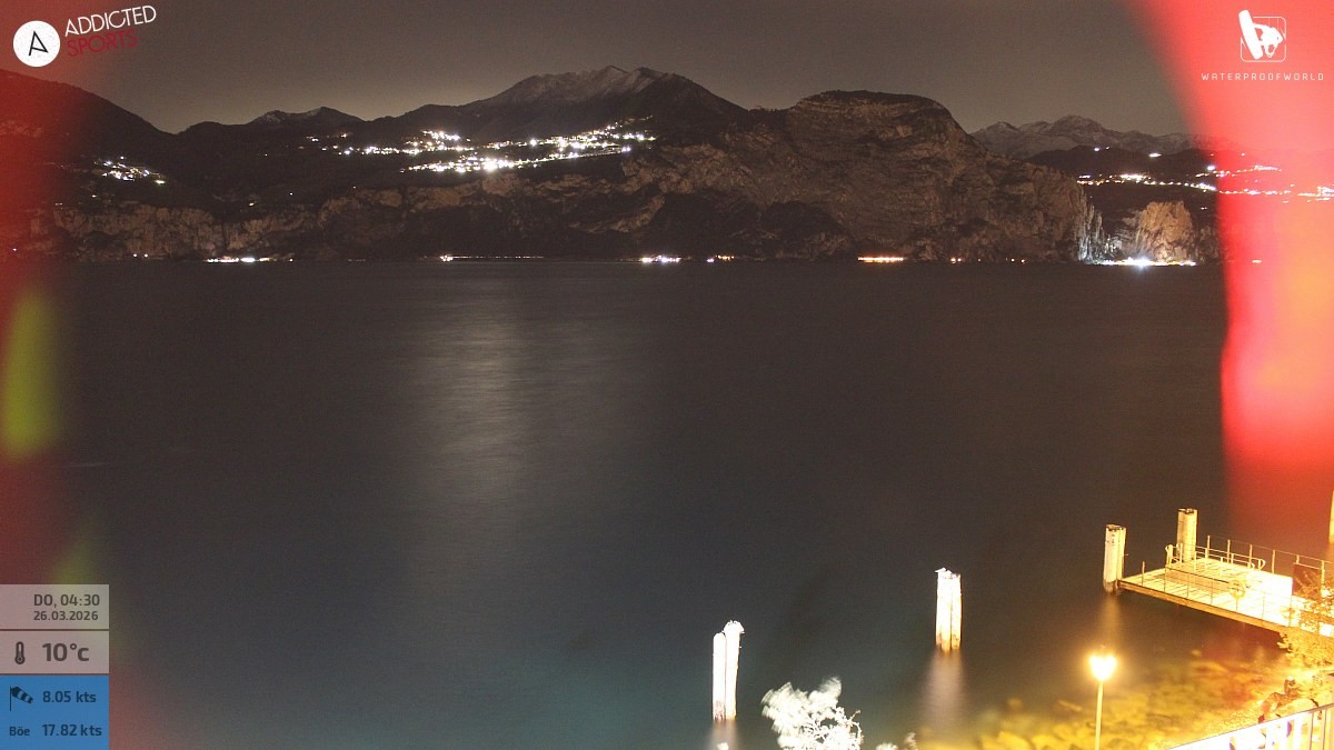 Archived image Webcam Lake Garda - Brenzone