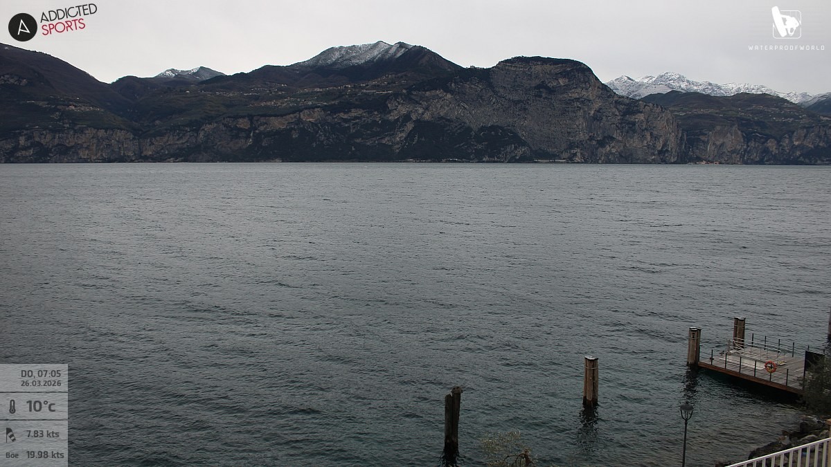 Archived image Webcam Lake Garda - Brenzone