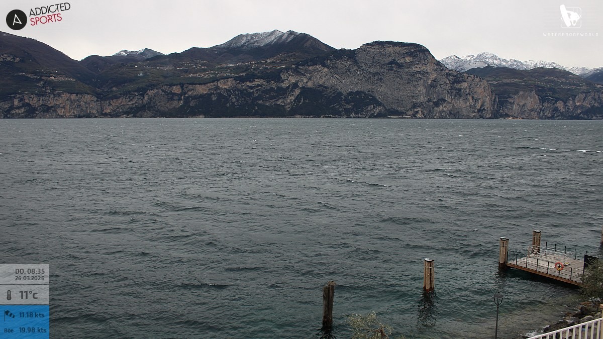 Archived image Webcam Lake Garda - Brenzone