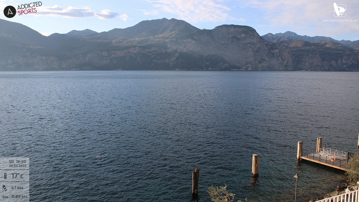 Archiv Foto Webcam Gardasee - Brenzone