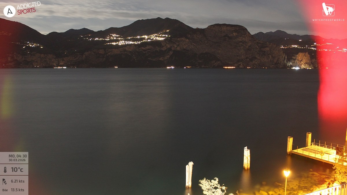 Archiv Foto Webcam Gardasee - Brenzone