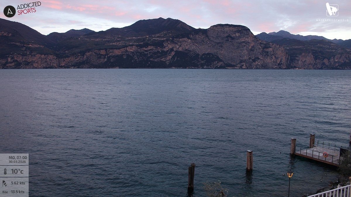 Archiv Foto Webcam Gardasee - Brenzone