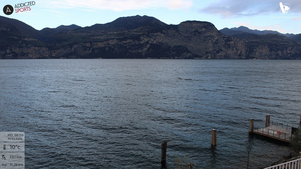 Archiv Foto Webcam Gardasee - Brenzone