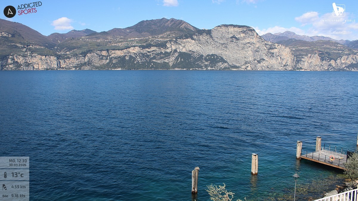 Archiv Foto Webcam Gardasee - Brenzone