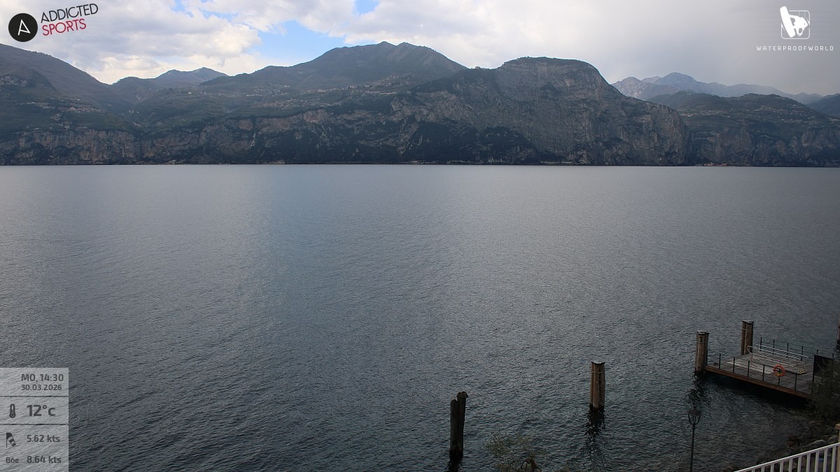 Archiv Foto Webcam Gardasee - Brenzone