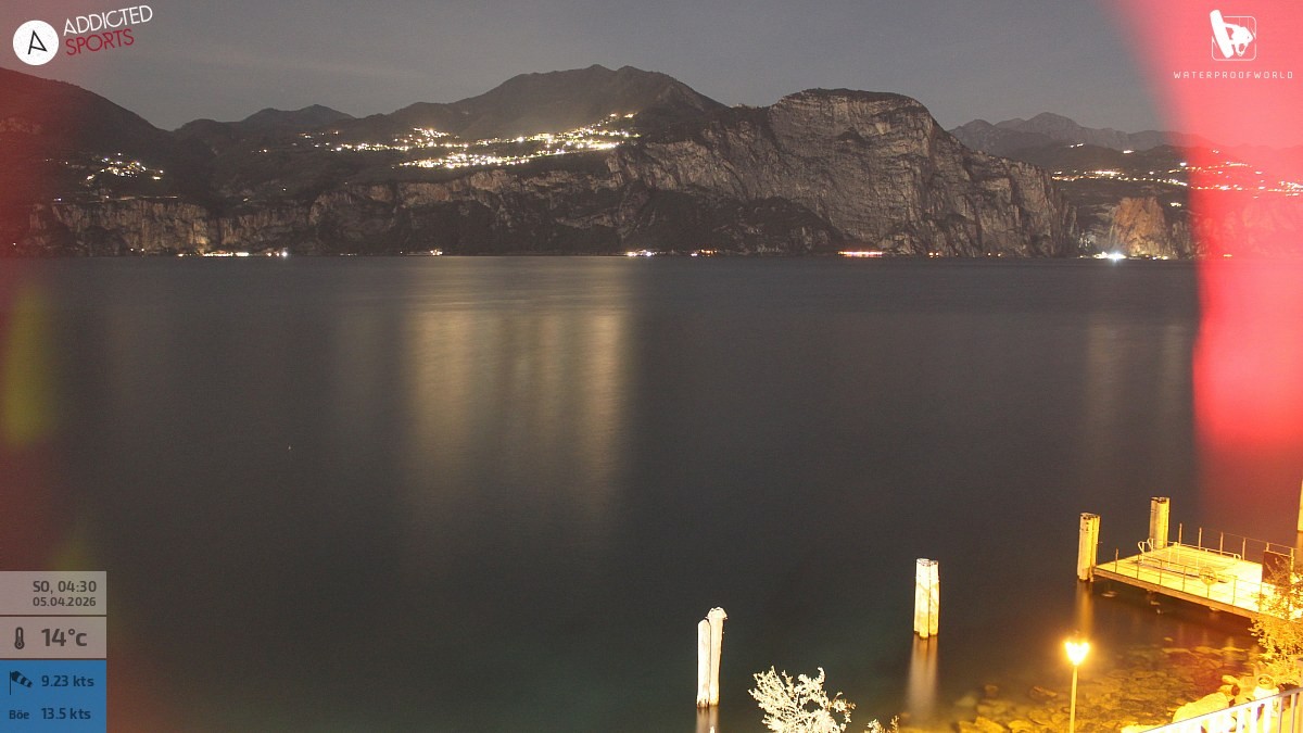 Archiv Foto Webcam Gardasee - Brenzone