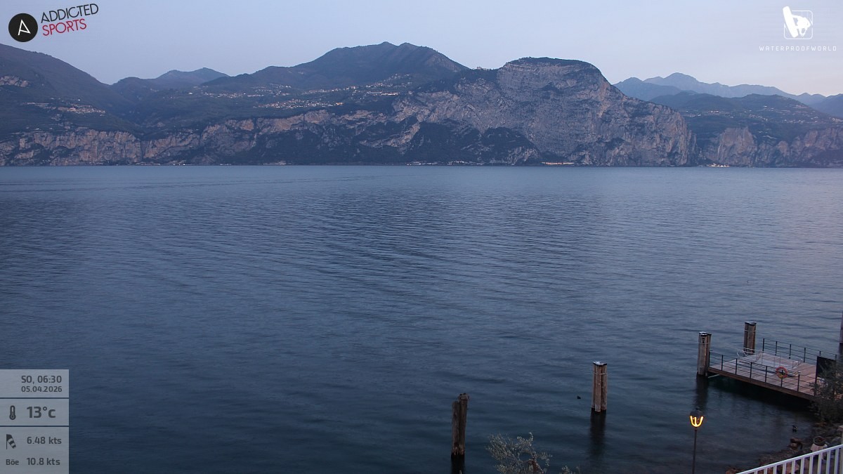 Archiv Foto Webcam Gardasee - Brenzone