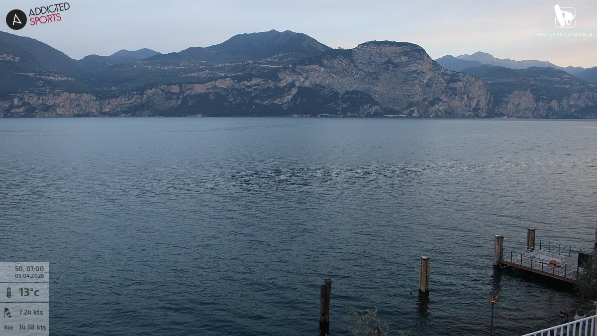 Archiv Foto Webcam Gardasee - Brenzone