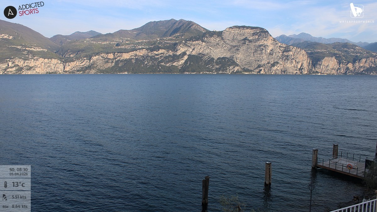 Archiv Foto Webcam Gardasee - Brenzone