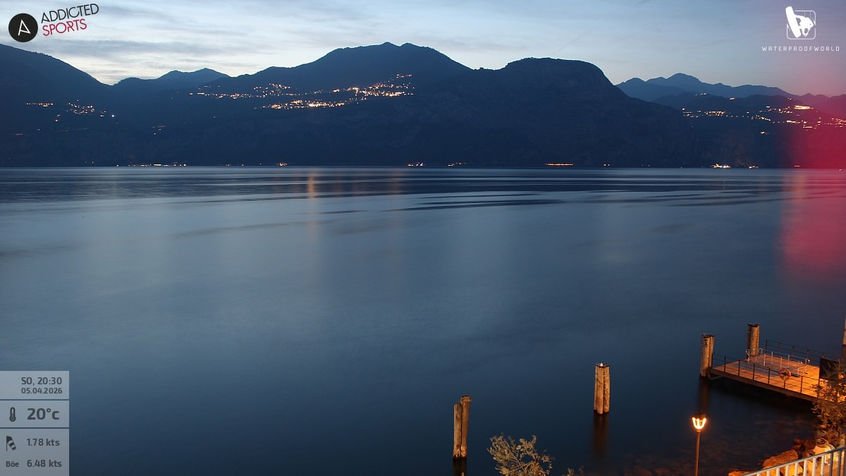 Archiv Foto Webcam Gardasee - Brenzone