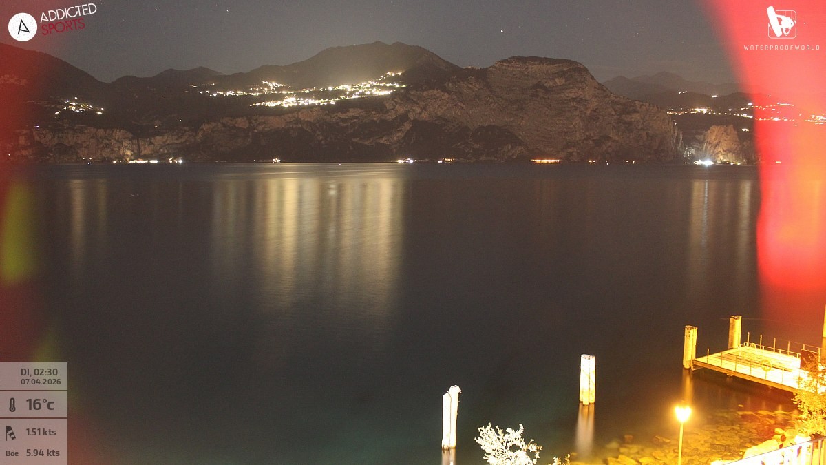 Archiv Foto Webcam Gardasee - Brenzone