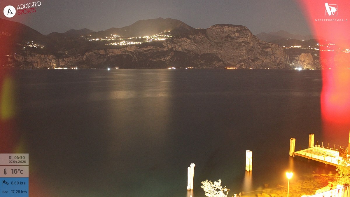 Archiv Foto Webcam Gardasee - Brenzone