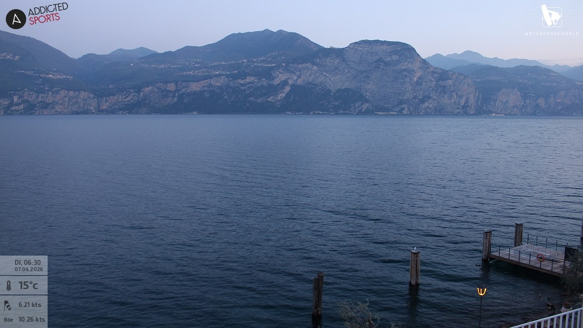 Archiv Foto Webcam Gardasee - Brenzone