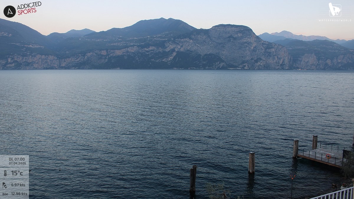 Archiv Foto Webcam Gardasee - Brenzone