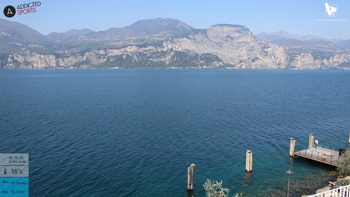 Archiv Foto Webcam Gardasee - Brenzone