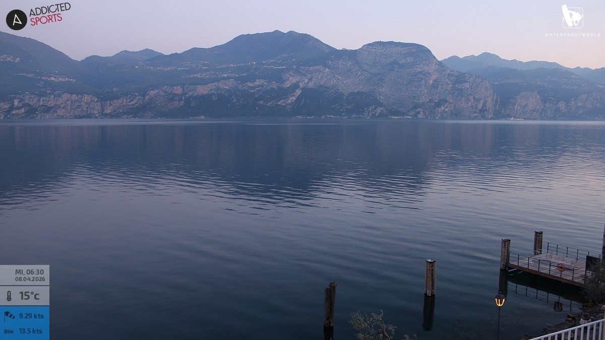 Archiv Foto Webcam Gardasee - Brenzone