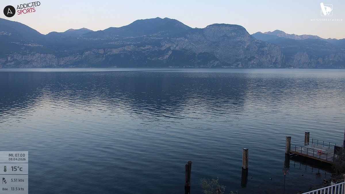 Archiv Foto Webcam Gardasee - Brenzone